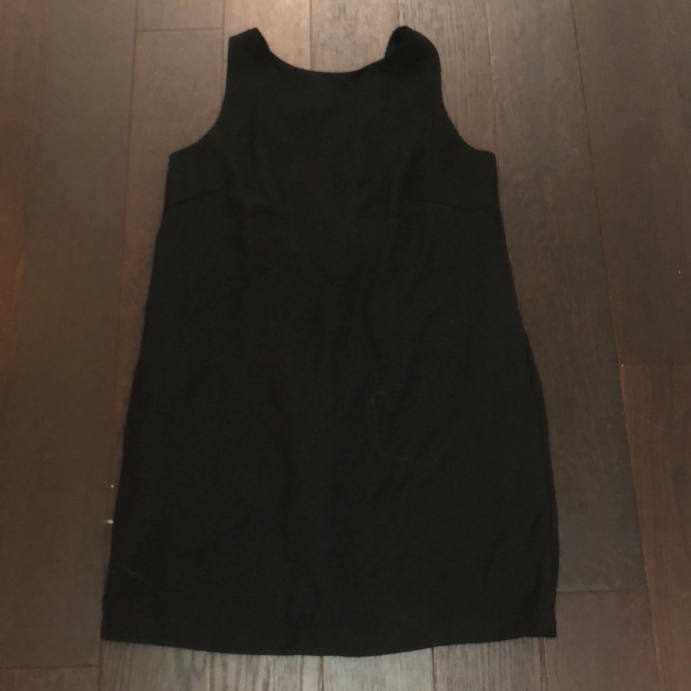 Bow back little black dress